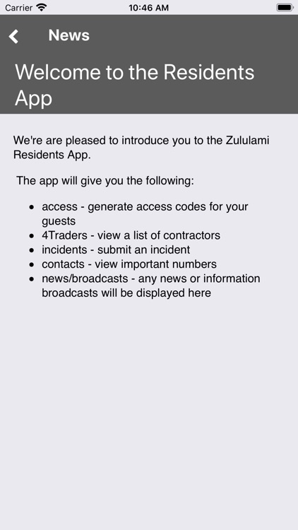 Zululami Resident's App screenshot-3