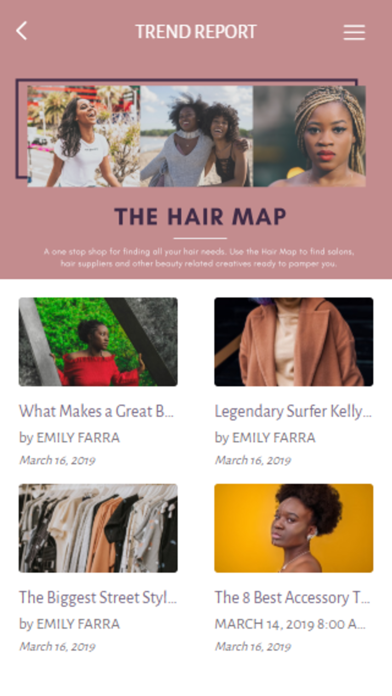 THE HAIR MAP screenshot 3