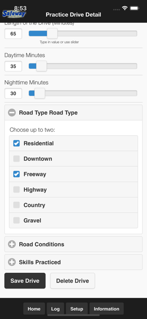 Safeway Driving Log(圖3)-速報App