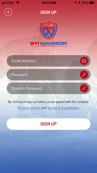 911 Warrior Community App screenshot 2