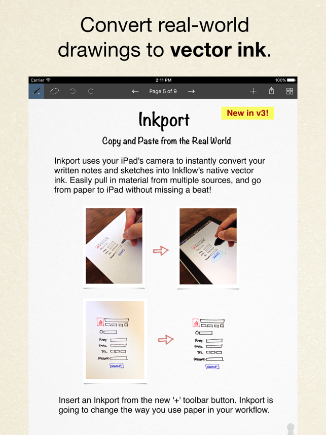 ‎Inkflow Visual Notebook Screenshot
