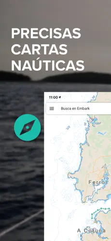 Screenshot 1 C-MAP: Carta Náutica. iphone