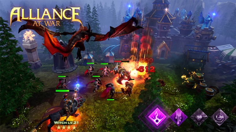 Alliance at war: magic throne