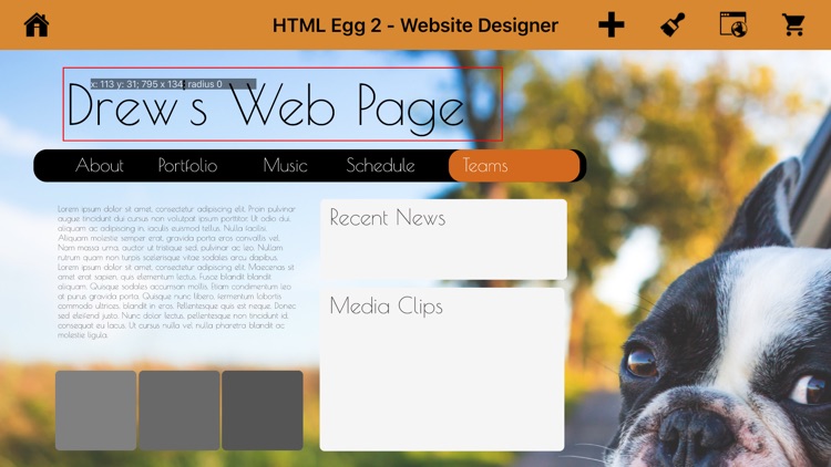 HTML Egg 2 - Website Designer