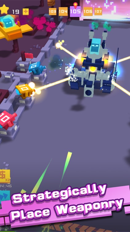 Cube Shooter: Tower Defense screenshot-3