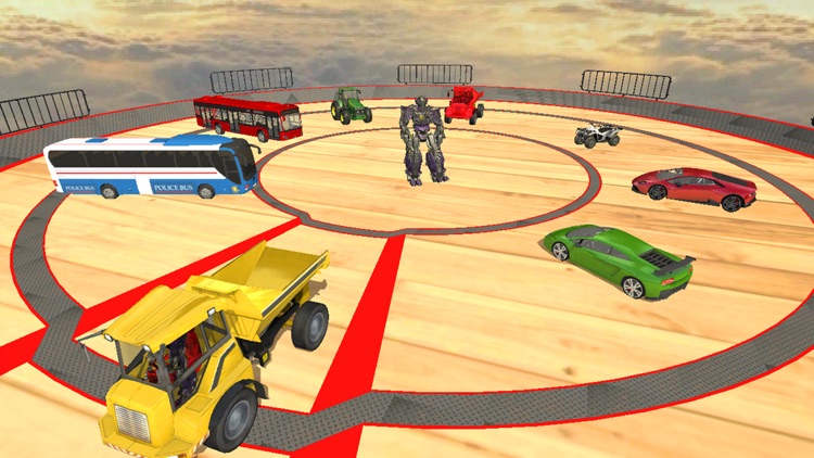 Tractor Jump Mega Ramp Stunt screenshot-3