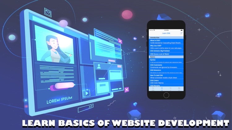 Learn HTML CSS & JavaScript