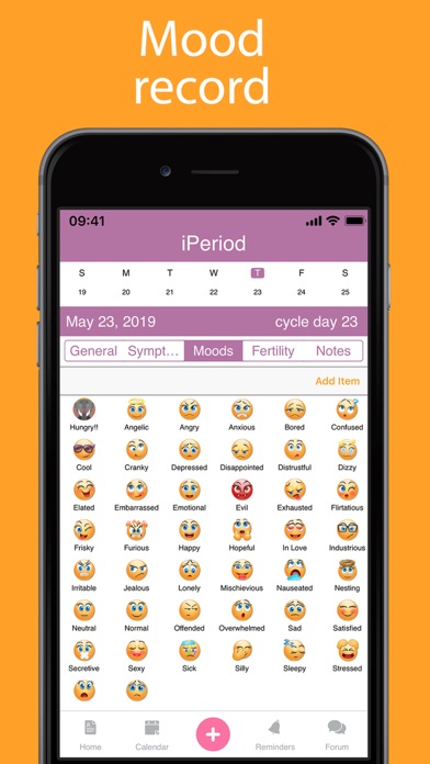 iPeriod Ultimate (Period / Menstrual Calendar) Screenshot 6