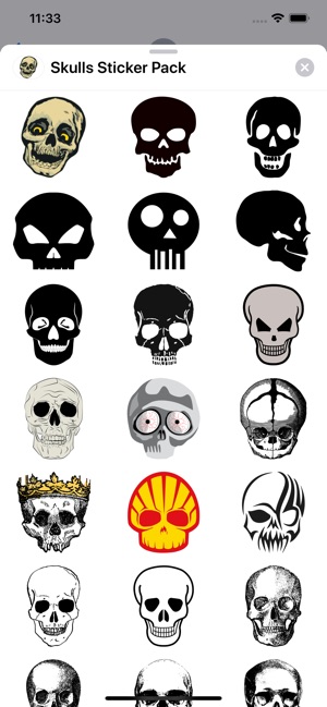 Skulls Sticker Pack(圖1)-速報App