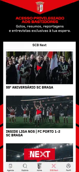 Game screenshot App Oficial SC Braga apk