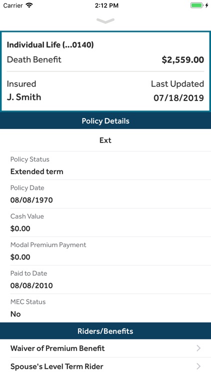 GUARDIAN® Accounts & Policies
