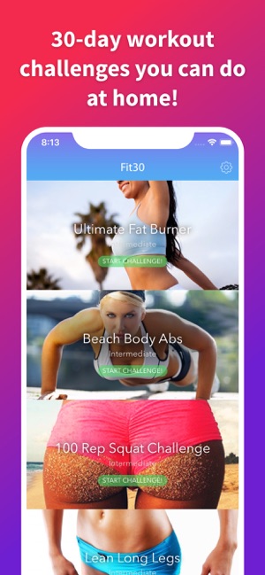 Fit30 Home Workouts Exercise On The App Store
