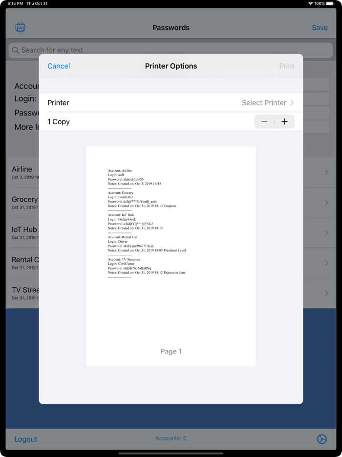 My Password Protector