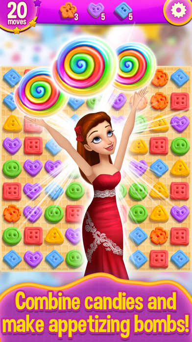 Candy Dress Match 3 Puzzleのおすすめ画像1