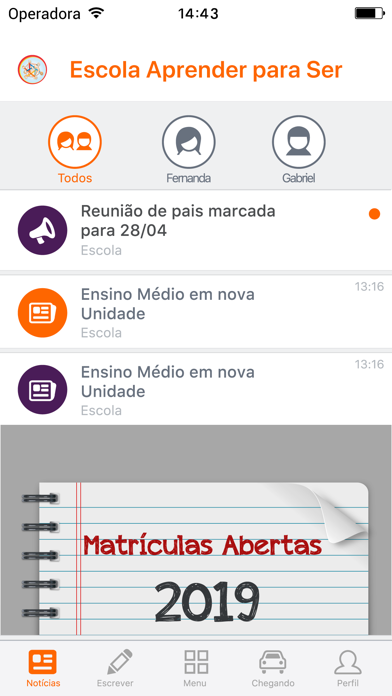 How to cancel & delete Escola Aprender para Ser from iphone & ipad 3