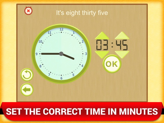 Math Telling Time Clock Game screenshot 3