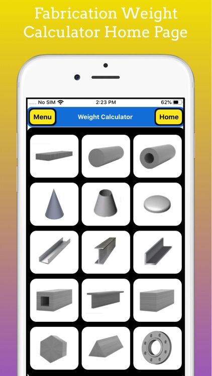 Fabrication Weight Calculator