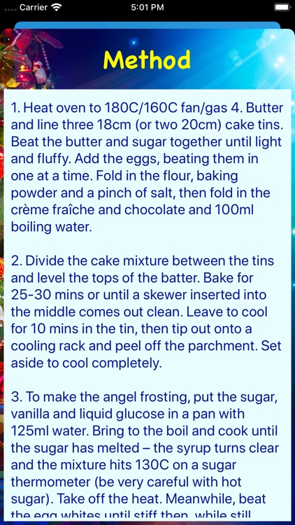 Christmas cake recipes for you screenshot-3