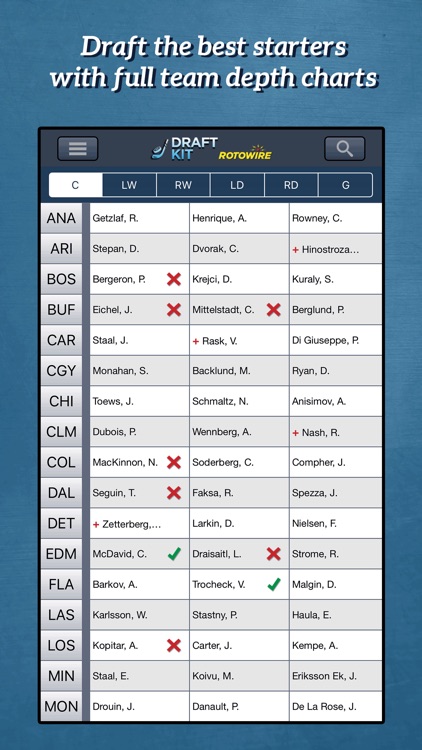 Fantasy Hockey Draft Kit '18