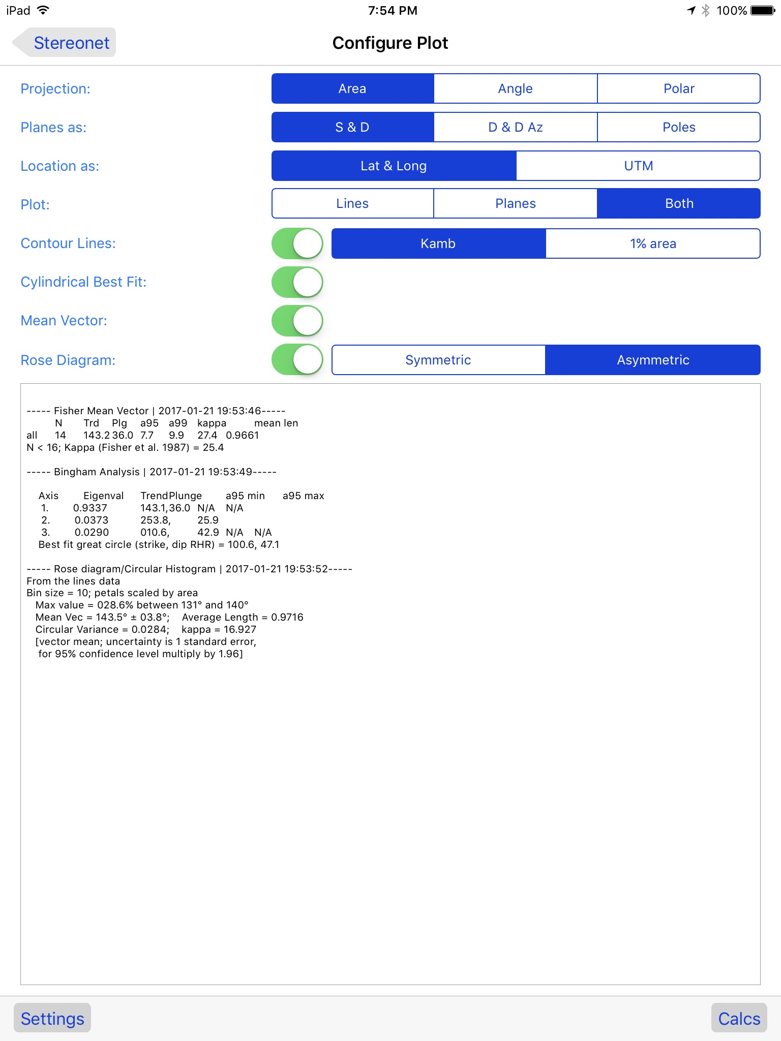 Stereonet Mobile screenshot 2