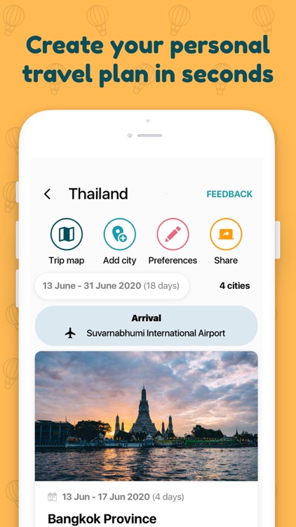thailand trip planner free