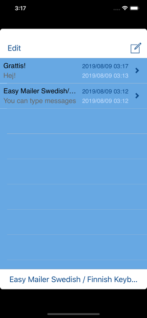 Easy Mailer Swedish Keyboard(圖3)-速報App