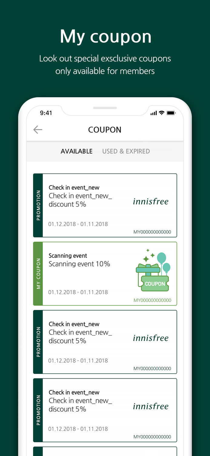 My innisfree Rewards