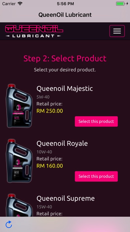 Queenoil Lubricant App screenshot-6