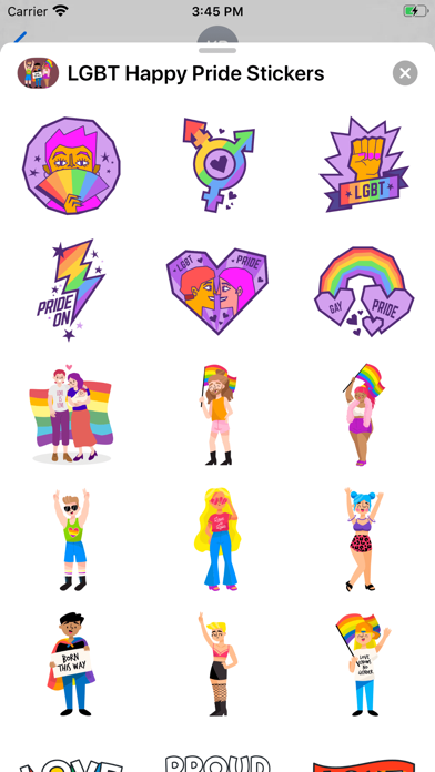 LGBT Happy Pride Stickers screenshot 2