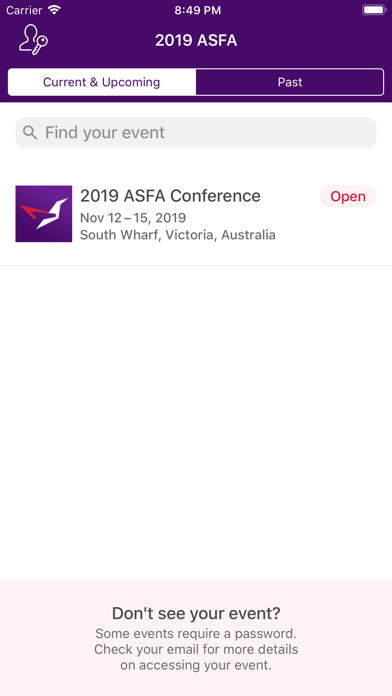 2019 ASFA Conference screenshot 2