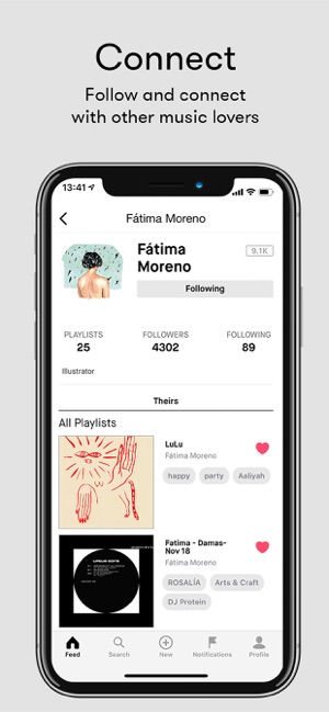 Playmoss - social music app