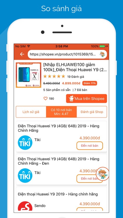 BeeCost Trợ lý Shopping Online