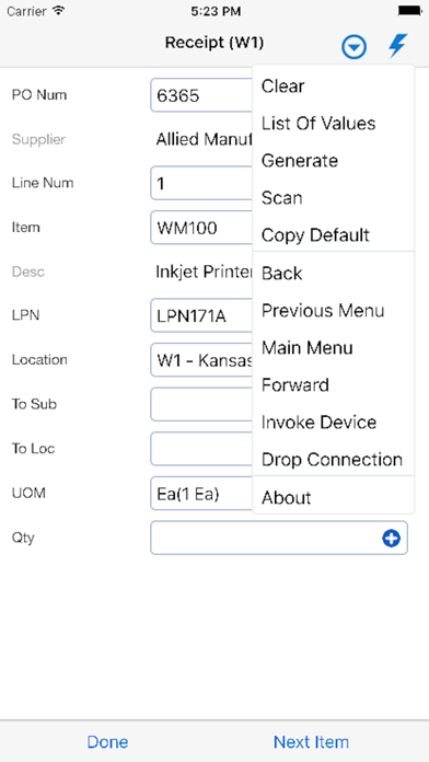 How to cancel & delete Mobile Supply Chain for EBS from iphone & ipad 4