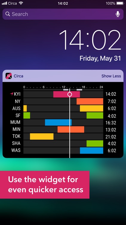 Circa³ – Time Zone Converter