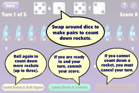 Countdown Dice - náhled