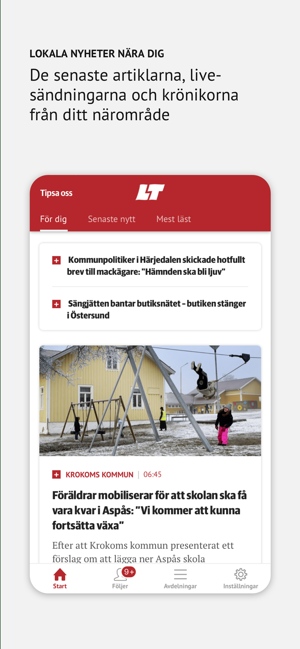 LT Östersund Nyhetsapp(圖1)-速報App