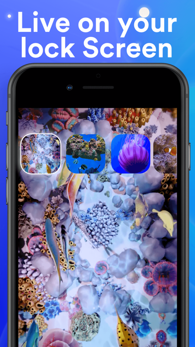 How to cancel & delete Aquarium HD : Fish Scenes from iphone & ipad 1