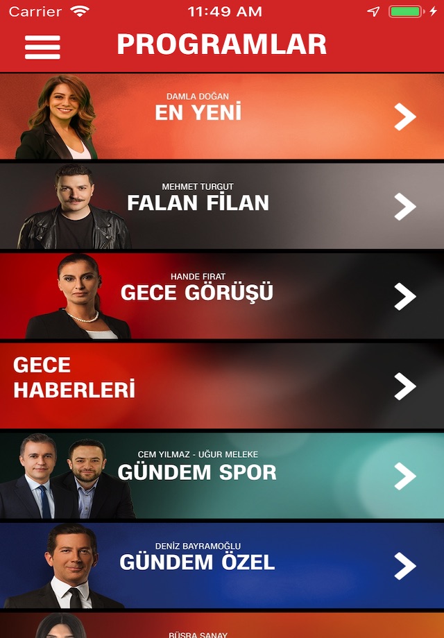 CNN Türk for iPhone screenshot 3