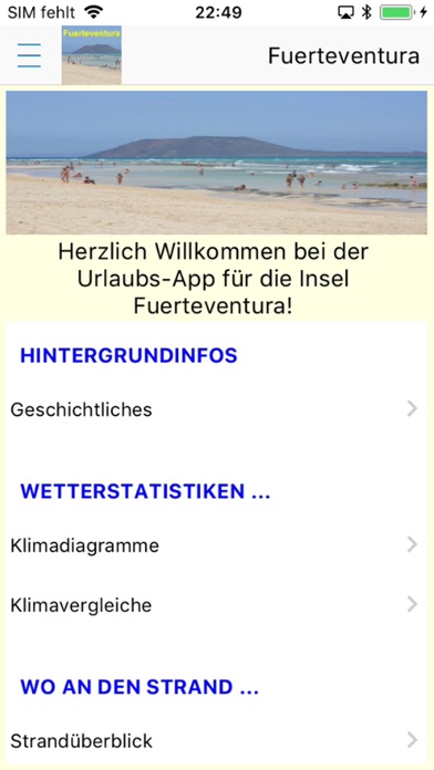 How to cancel & delete Fuerteventura Urlaubs App from iphone & ipad 1