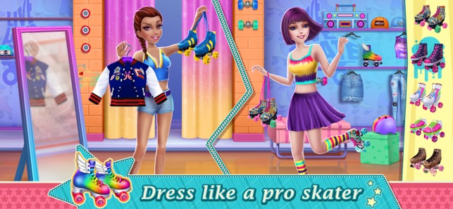 Roller Skating Girls