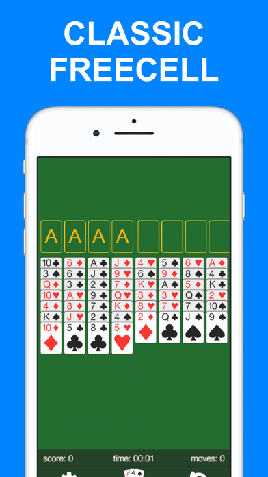 Free-Cell Solitaire screenshot 3