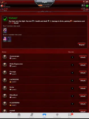 Captura de Pantalla 3 Juego de Vampiros Móvil iphone
