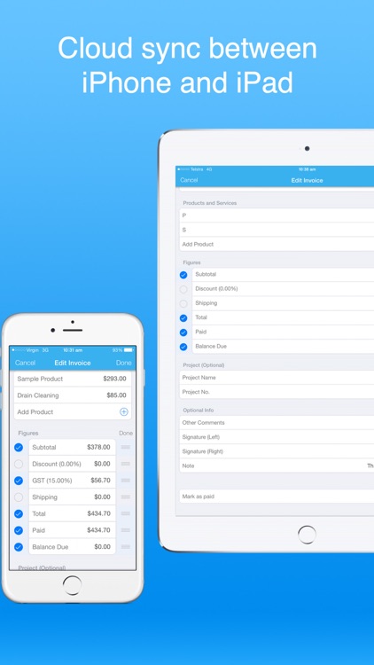 Recurring Invoices Invoice app screenshot-5