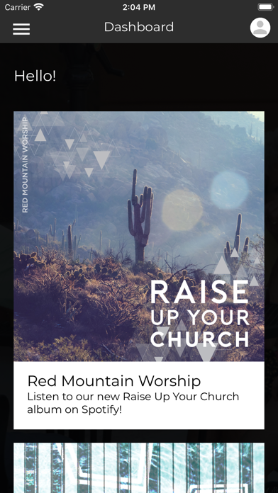 How to cancel & delete Red Mountain Community Church from iphone & ipad 2