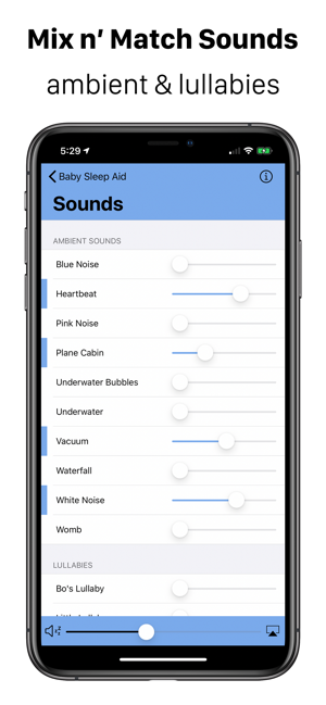 Baby Sleep Aid - Sounds & More(圖2)-速報App