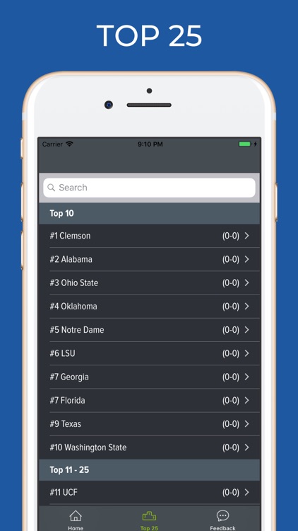 Clemson Football Schedules screenshot-5