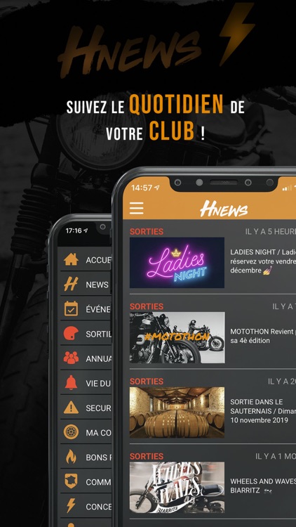 HNews : L'app des bikers screenshot-3