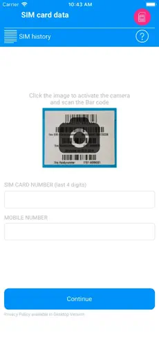 Bildschirmfoto 2 SIM ID-Check by Lebara Retail iphone