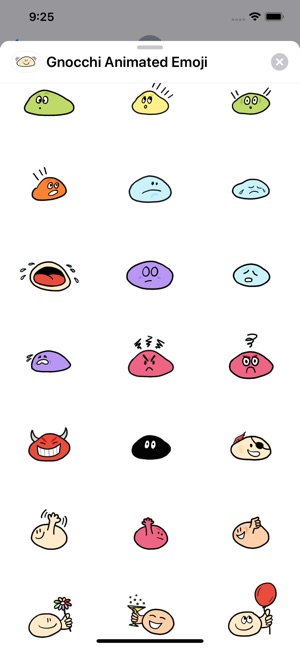 Gnocchi ANIMATED Emoji(圖3)-速報App