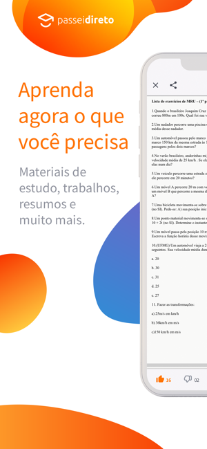 ‎App Store 上的“Passei Direto - App De Estudos”